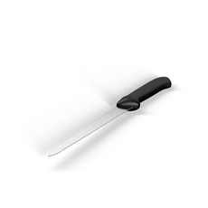 Messer mit Wellenschliffblatt, schmal Messer mit Wellenschliffblatt, schmal